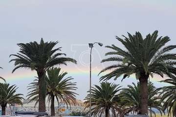 Filomena deja abundantes lluvias sobre Jinámar y en otras zonas de Telde/TA.